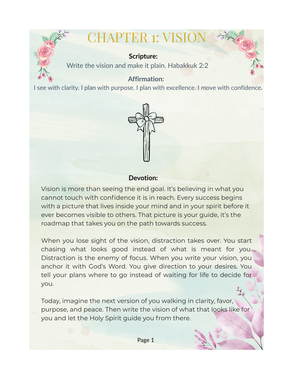 The Color of Success: A Guided Coloring Journal for Vision, Balance, and Growth