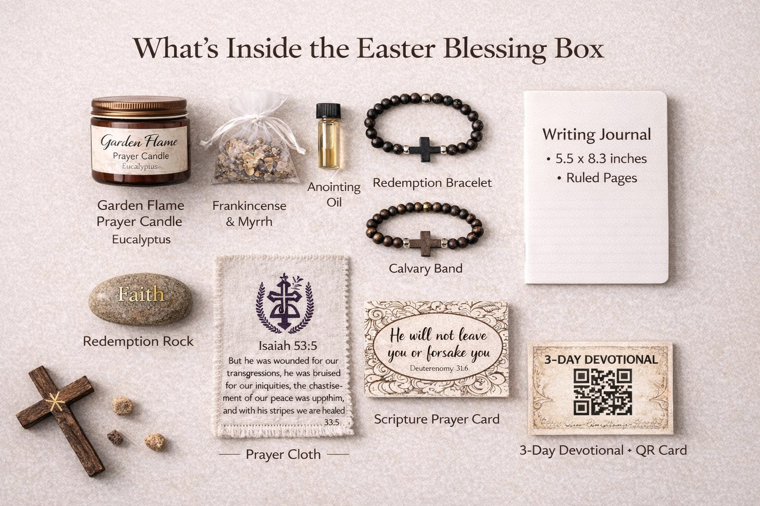 The Garden. The Grave. The Glory. A Curated Easter Devotional Collection by Dr. O